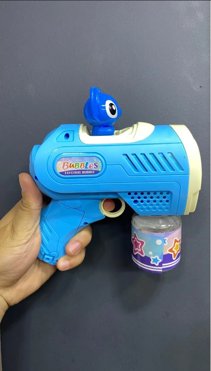Stitch Baloncuk Tabancası 🫧 | Işıklı Otomatik Baloncuk Makinesi